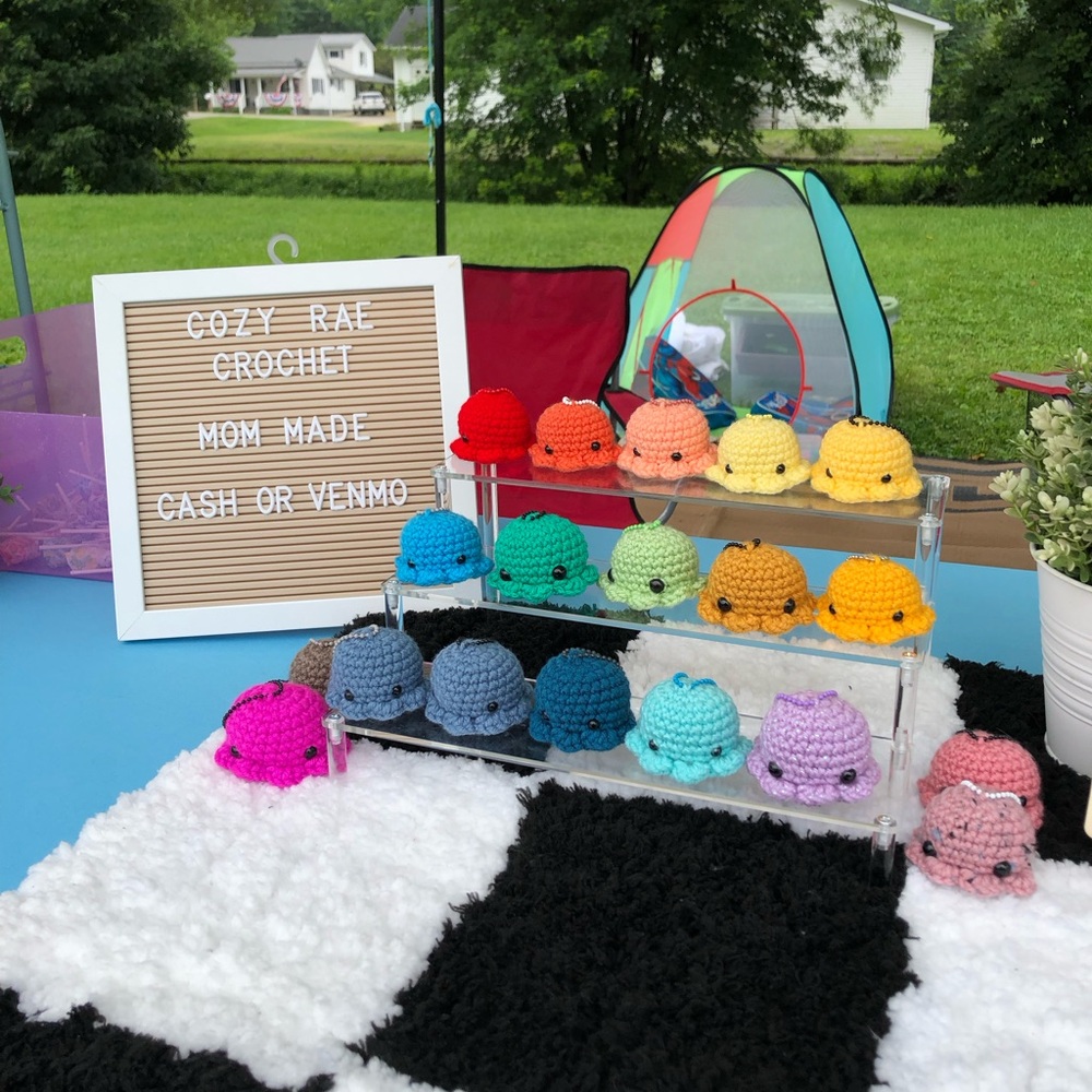 (Random Bundle of 5) KeyChain Octopi